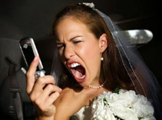angry bride