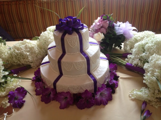 wedding cake by Teatime Delicacies, Inc.