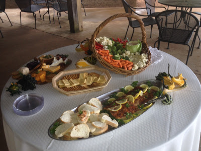 www.cateringbyteatime.com appetizer table