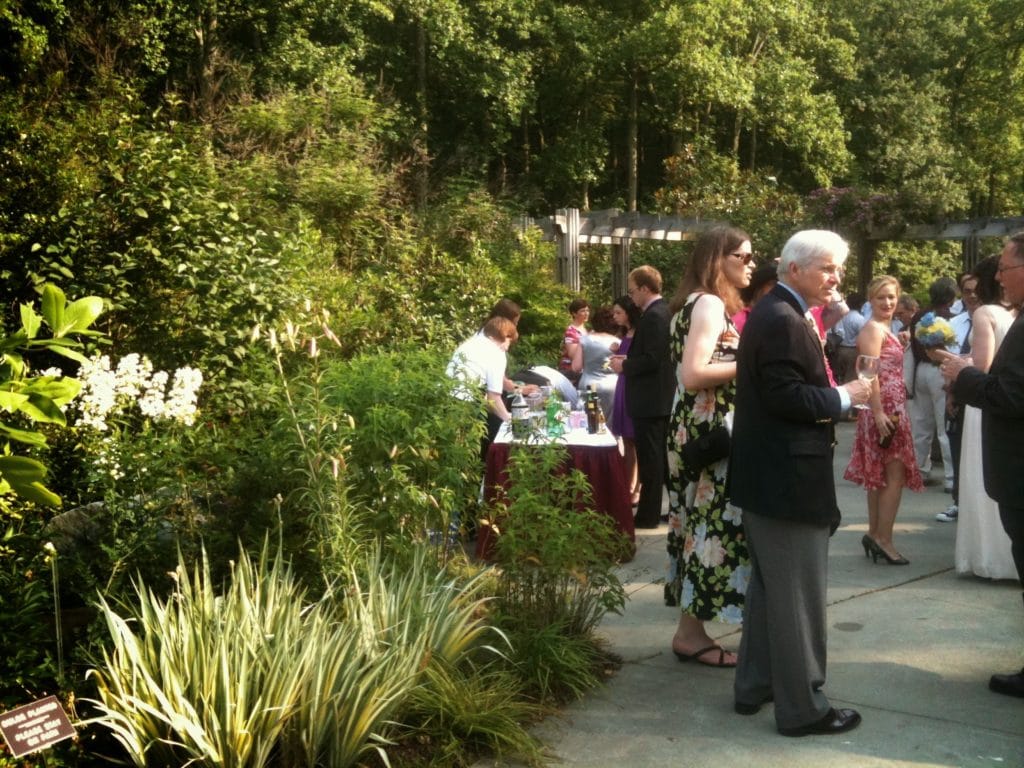 catering at Brookside Gardens, Md