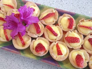 lemon tarts for a tea party