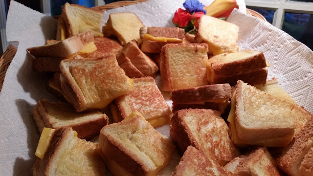 catering snacks at wedding reception