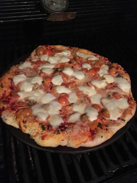 Grilled Pizza For Dinner