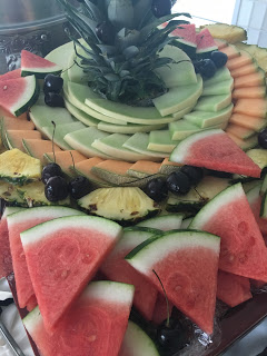 Fresh Fruit at wedding reception