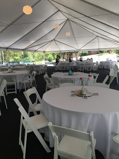 catering outdoor wedding reception