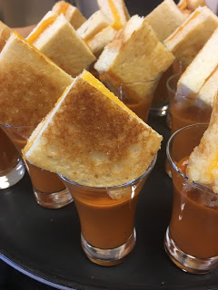 Tomato Soup and Grilled Cheese appetizer
