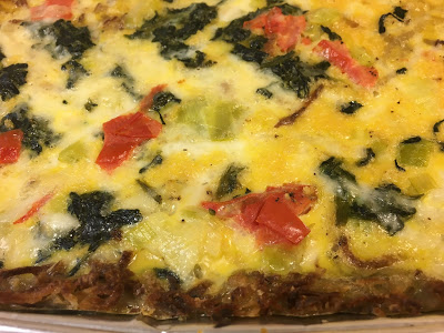 Hash Brown Crusted Quiche for Wedding Reception