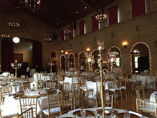 St. Francis Hall wedding reception