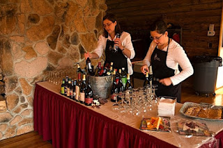 Bar set up at Lodge at Little Seneca Creek, Boyds MD