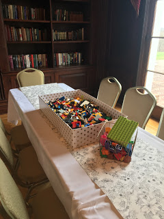 Oxon Hill Manor legos table for children