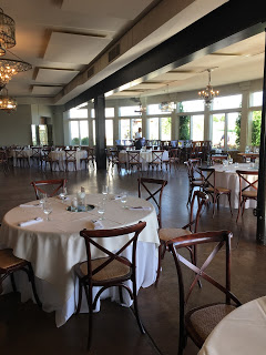 wedding reception at Stone Tower Winery