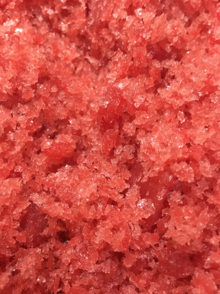 watermelon granita